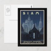 Carte Postale Siam Belle Bangkok (Devant / Derrière)