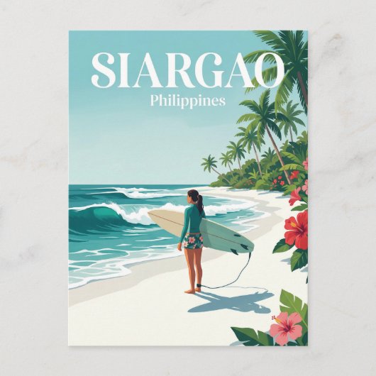 Carte Postale Siargao Philippines (Devant)