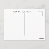 Carte Postale Sibérien | Portrait de chat (Dos)