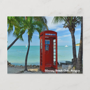 Carte Postale Siboney Beach Club, Antigua
