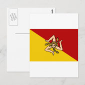 Carte Postale Sicile (Devant / Derrière)