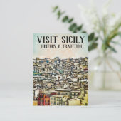 Carte Postale Sicile - HISTOIRE & TRADITION (Debout devant)