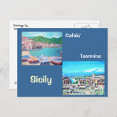 Carte postale Sicily (Devant / Derrière)