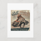 Carte Postale Sidecar (Devant)
