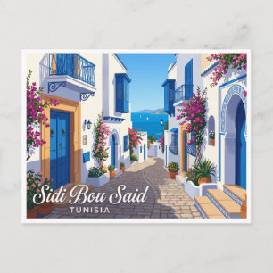 Carte Postale Sidi Bou Said Tunisie