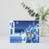Carte Postale Sidi Bou Said Tunisie (Debout devant)