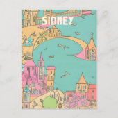 Carte Postale Sidney Australie (Devant)