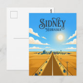Carte Postale Sidney États-Unis (Devant / Derrière)