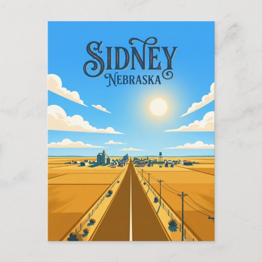 Carte Postale Sidney États-Unis (Devant)