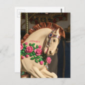 Carte Postale Sidney le cheval de carrousel (Devant / Derrière)
