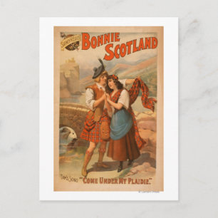 Carte Postale Sidney R. Ellis' Bonnie Scotland Scottish Play