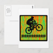 Carte Postale Siège chaud pour vélos (Devant / Derrière)