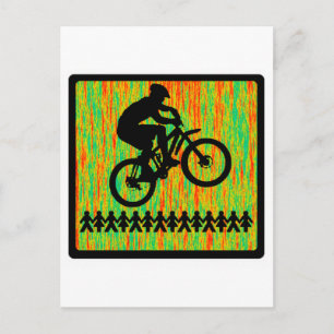 Carte Postale Siège chaud pour vélos