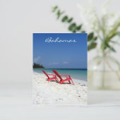 Carte Postale siège de bahamas (Debout devant)