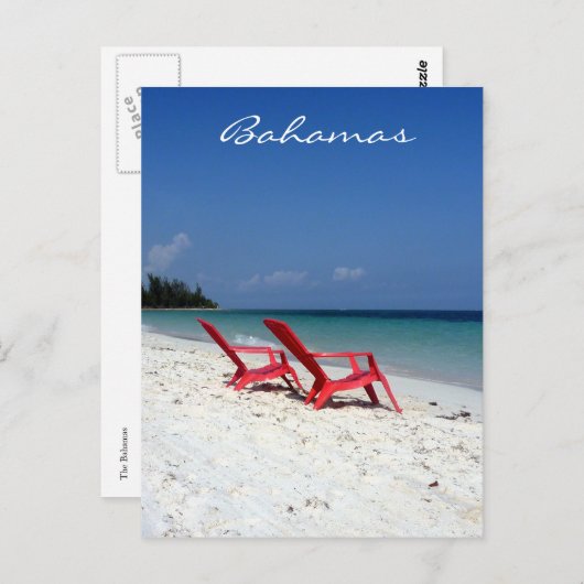 Carte Postale siège de bahamas (Devant / Derrière)