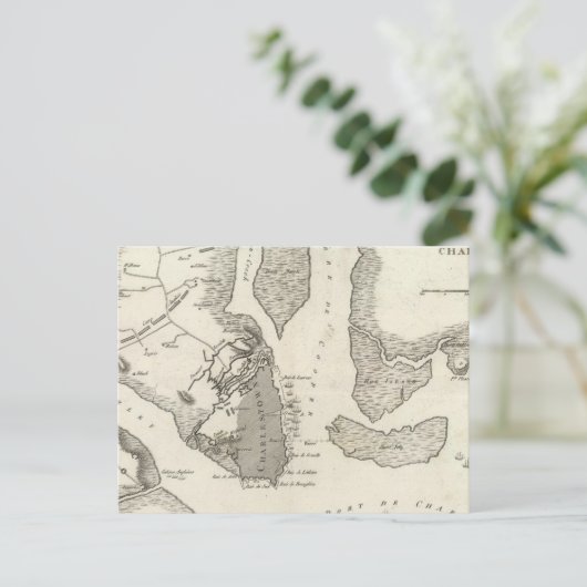 Carte Postale Siège de Charleston (Debout devant)