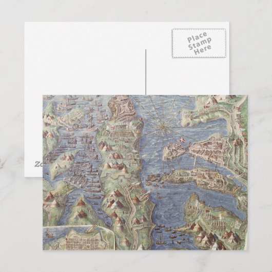 Carte Postale Siège de Malte (Devant / Derrière)