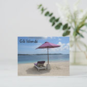 Carte Postale siège des îles gili (Debout devant)