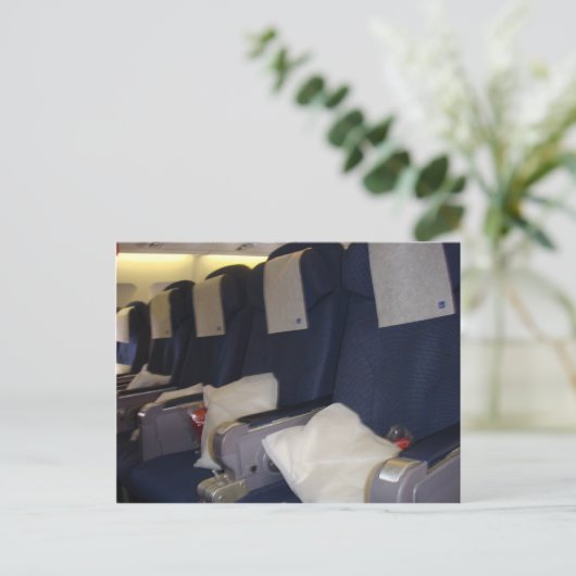 Carte Postale Sièges d'avion (Debout devant)