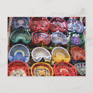 Carte Postale Sièges de tracteur au salon du tracteur