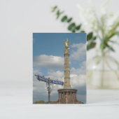 Carte Postale Siegessäule, Victory Column, Berlin, Germany. (Debout devant)
