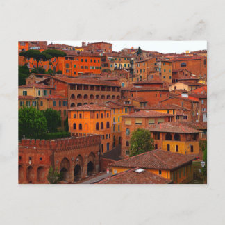 Carte Postale Siena Cityscape Toscane Italie