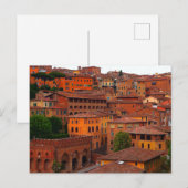 Carte Postale Siena Cityscape Toscane Italie (Devant / Derrière)