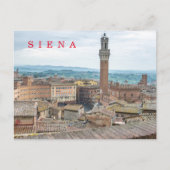 Carte postale Siena Piazza del Campo vue (Devant)