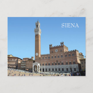Carte Postale Sienne, Italie