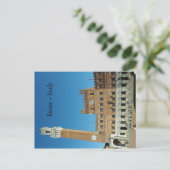 carte postale - Sienne, Italie (Debout devant)