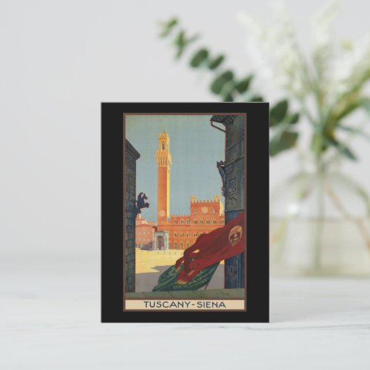 Carte Postale Sienne Toscane (Debout devant)