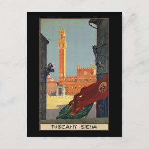 Carte Postale Sienne Toscane