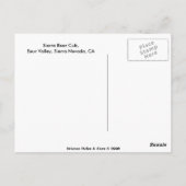 Carte Postale Sierra Bear Cub (Dos)