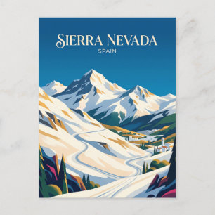 Carte Postale Sierra Nevada Espagne