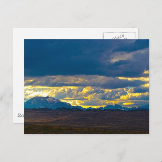 Carte Postale Sierra Nevada HDR (Devant / Derrière)