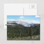 Carte Postale Sierra Nevada Mountains II de Yosemite (Devant / Derrière)