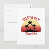 Carte Postale Siesta Key Floride (Devant / Derrière)