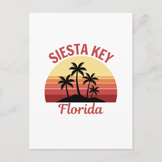Carte Postale Siesta Key Floride (Devant)