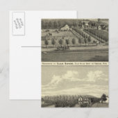 Carte Postale Sievers et Eicke, Nebraska (Devant / Derrière)