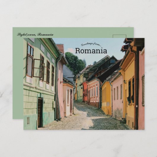 Carte Postale Sighișoara Roumanie (Devant / Derrière)