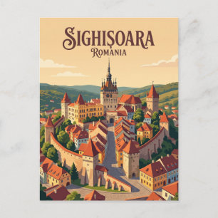Carte Postale Sighisoara, Roumanie