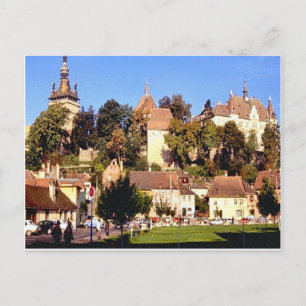 Carte Postale Sighisoara, tours médiévales