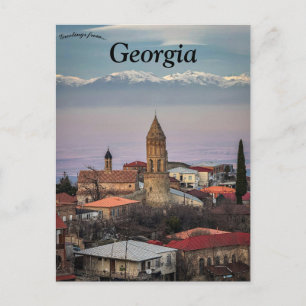 Carte Postale Sighnaghi Géorgie