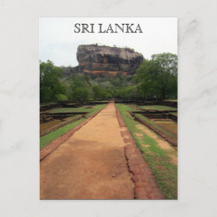 Carte Postale sigiriya rock sri lanka