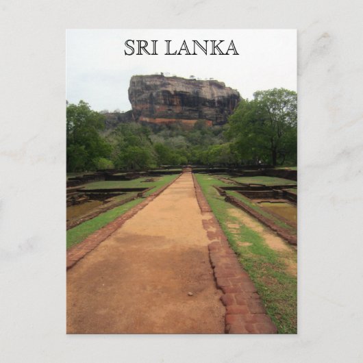 Carte Postale sigiriya rock sri lanka (Devant)