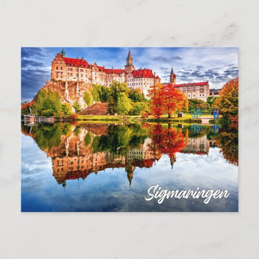 Carte Postale Sigmaringen Castle, Germany (Devant)