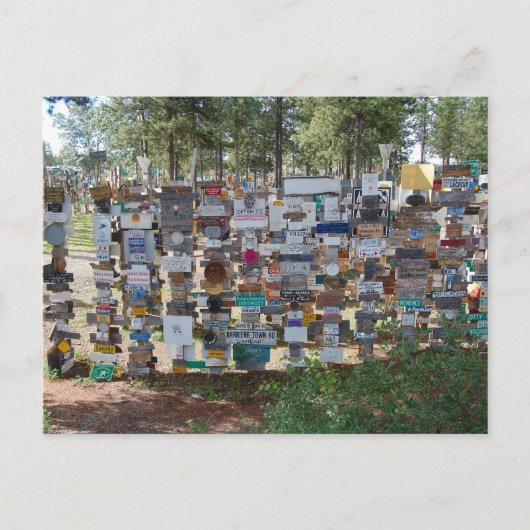 Carte Postale Sign Post Forest, Watson Lake, Yukon (Devant)