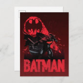 Carte Postale Signal Batman Crimson Bat (Devant / Derrière)