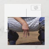 Carte Postale signal, code (Devant / Derrière)