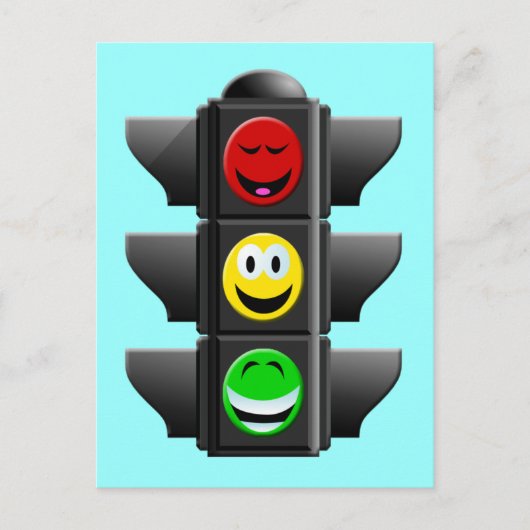CARTE POSTALE SIGNAL DE LA CIRCULATION (Devant)